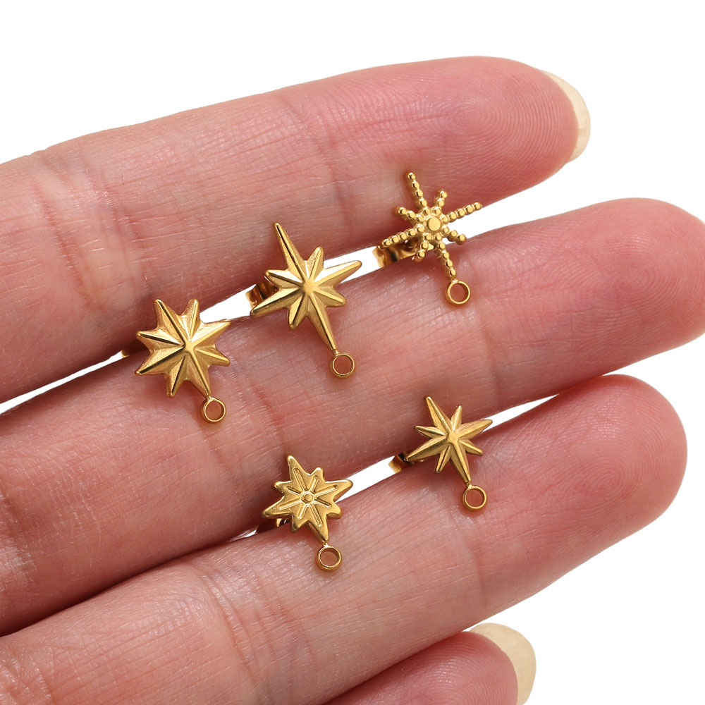 Jewelry Making Tutorials - 6 قطع من أقراط النجوم المصنوعة