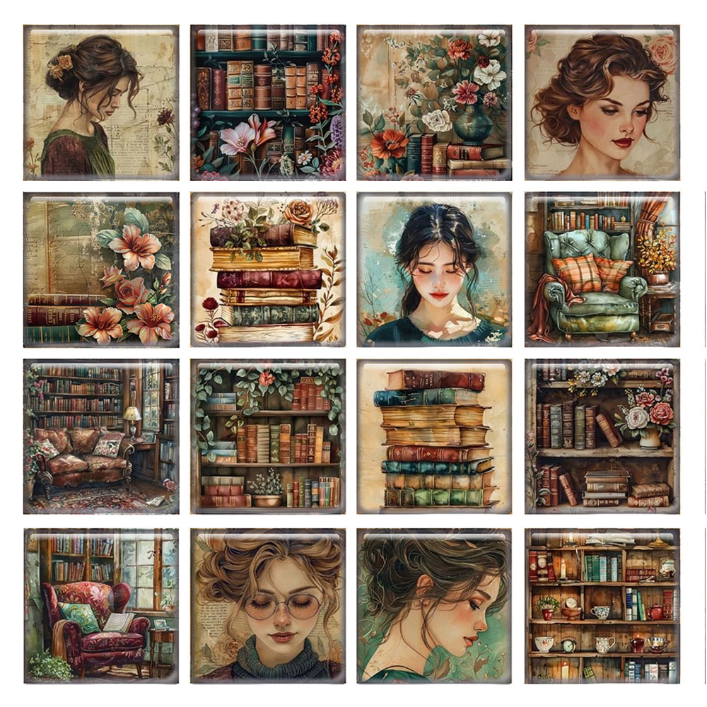 Jewelry Making Books - 10 قطعة/السلع ريترو الحب لقراءة زهرة