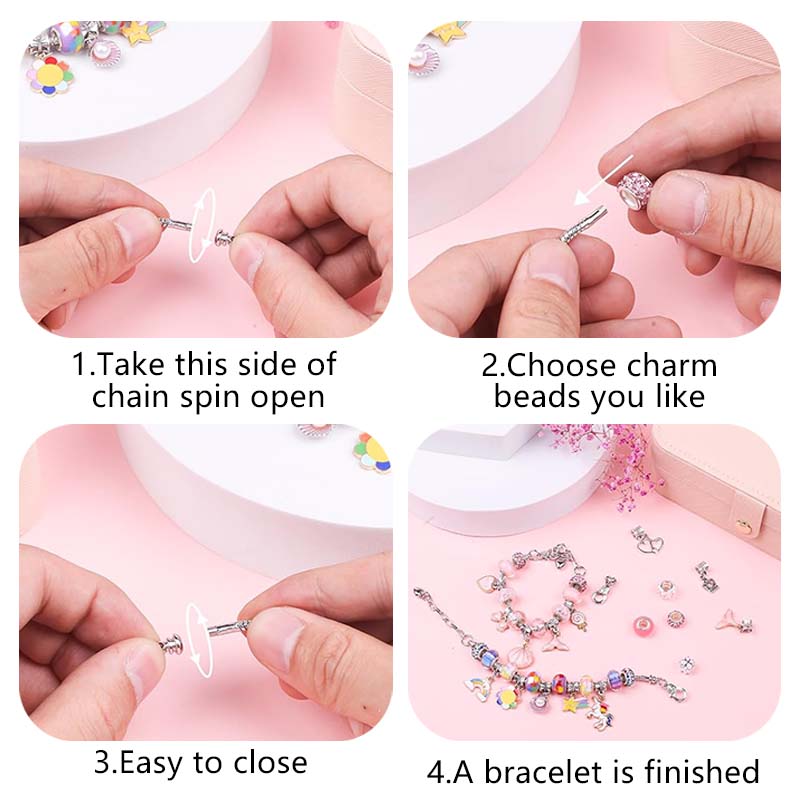 ﻿ مجموعة صنع الأساور للفتيات - مراجعة Jewelry Making Qc وسعره