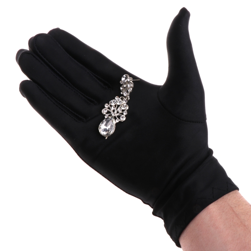 جافا ريك 1 زوج التفتيش الأسود  - مراجعة Jewelry Making Gloves وسعره