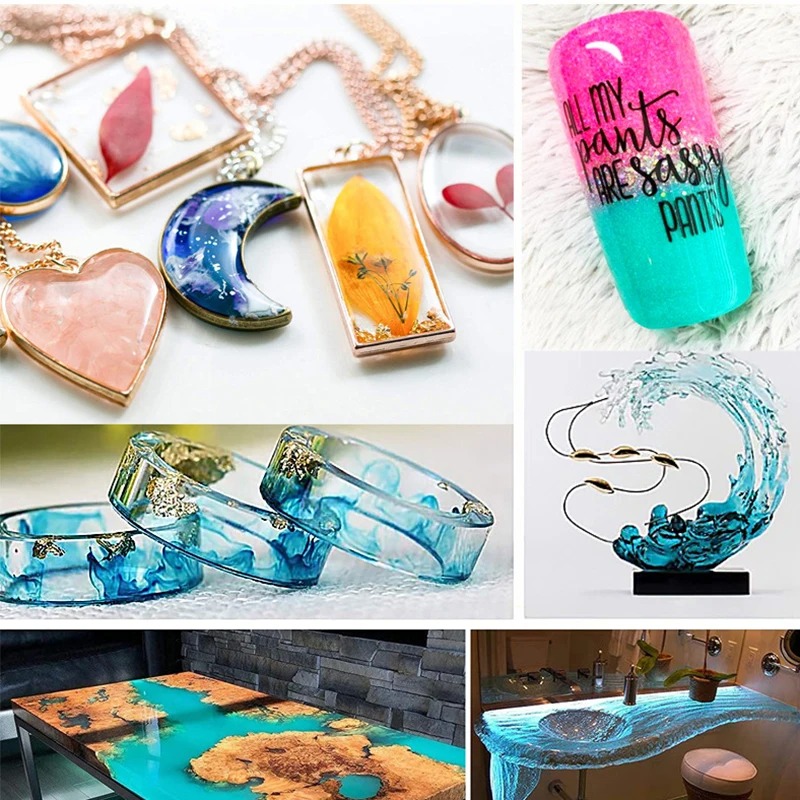 30 ألوان 5 مللي الايبوكسي الرا - مراجعة Jewelry Making Tutorials وسعره