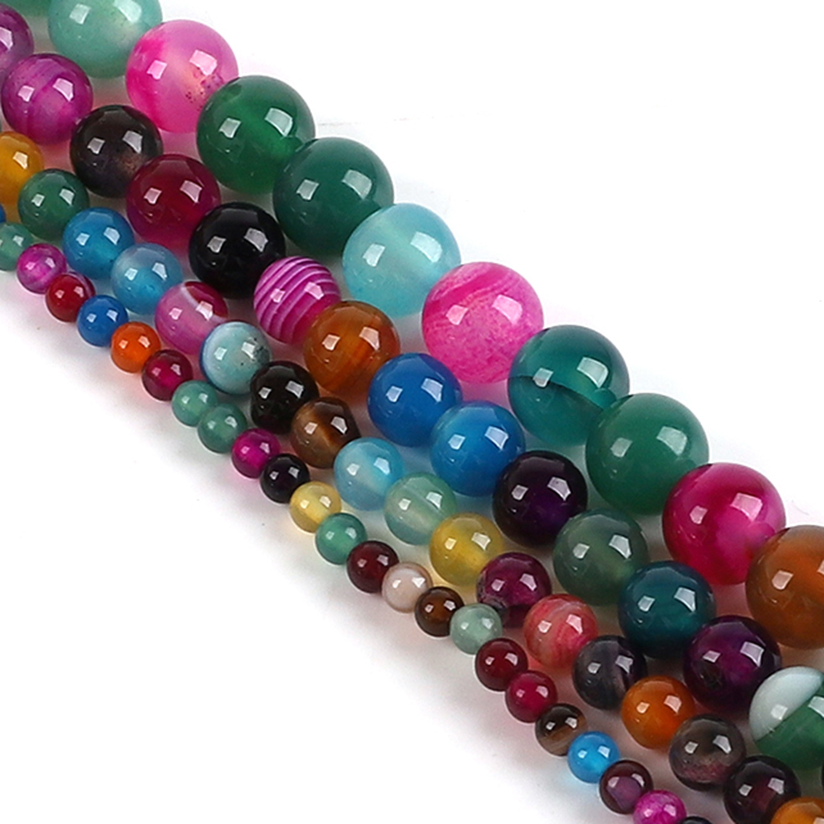 خرز من حجر العقيق الطبيعي، خرز - مراجعة Jewelry Making With Stones وسعره
