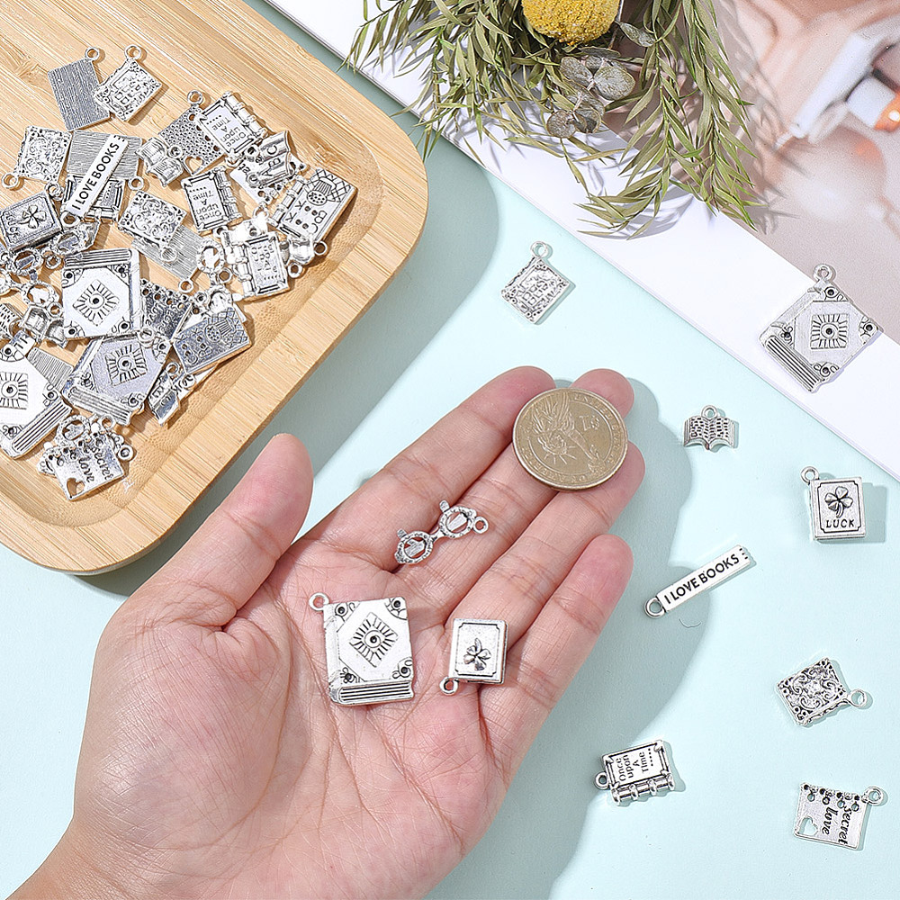 60 قطعة من تعليقات الأساور ذات - مراجعة Jewelry Making Classes وسعره