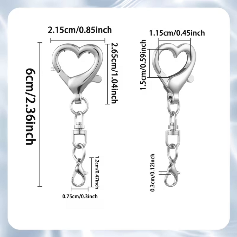 5/15/30 قطعة مشبك دوار على شكل - مراجعة Jewelry Making School وسعره