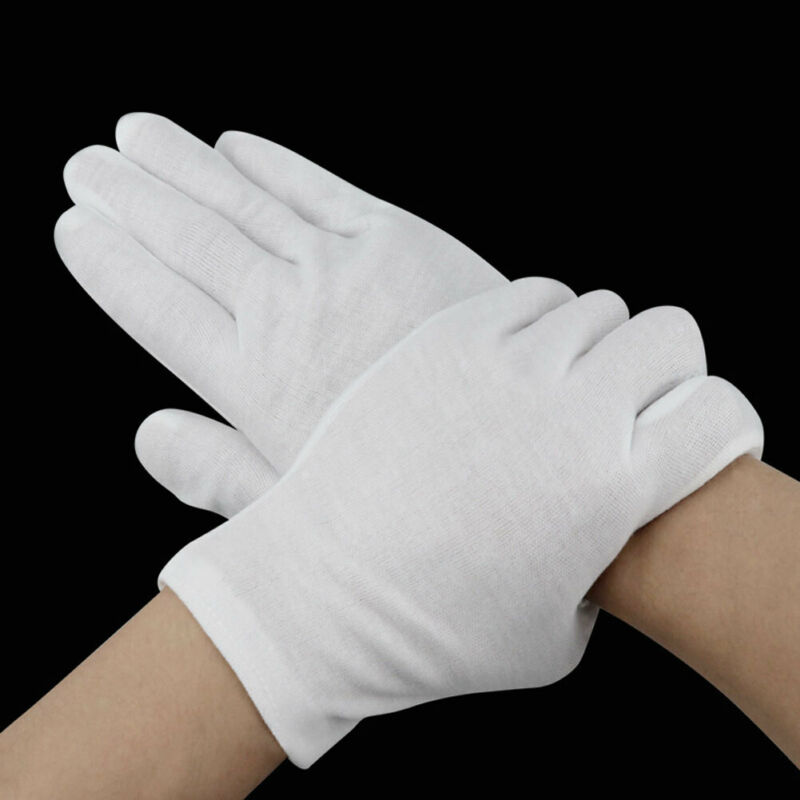 24 قطعة قفازات بيضاء 12 زوجًا  - مراجعة Jewelry Making Gloves وسعره
