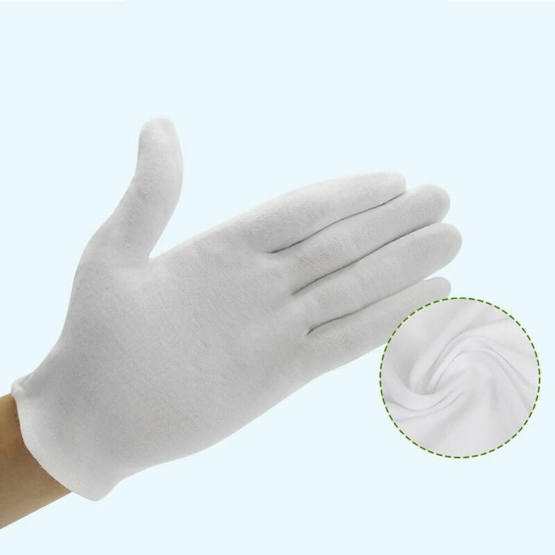 24 قطعة قفازات بيضاء 12 زوجًا  - مراجعة Jewelry Making Gloves وسعره