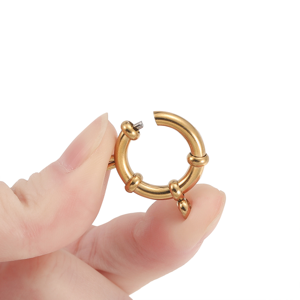 قطعتان من مشابك الزنبرك الدائر - مراجعة Jewelry Making Class وسعره
