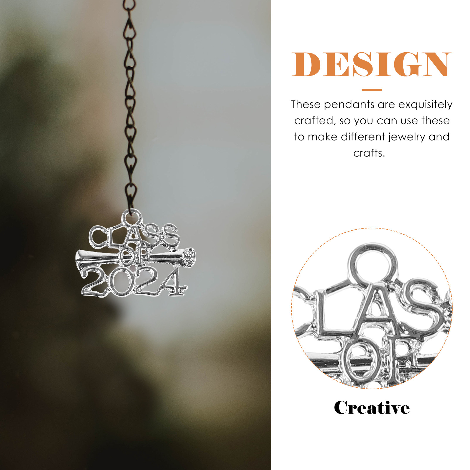10 قطع من تعليقات سبائك معدنية - مراجعة Jewelry Making Classes وسعره