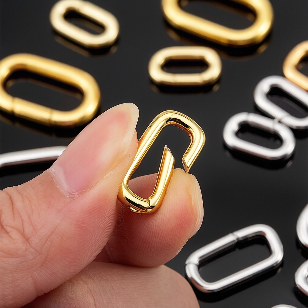 قطعتان من مشابك قلادة بيضاوية  - مراجعة Jewelry Making Class وسعره